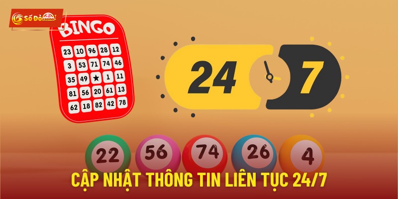 Người chơi có thể truy cập và nhận thông tin mới nhất bất kỳ lúc nào