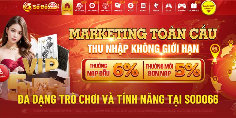 Cổng game sodo66 được thiết kế thân thiện, dễ dùng cho người chơi