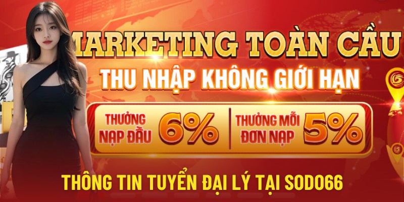 Thông tin tuyển đại lý tại sodo66