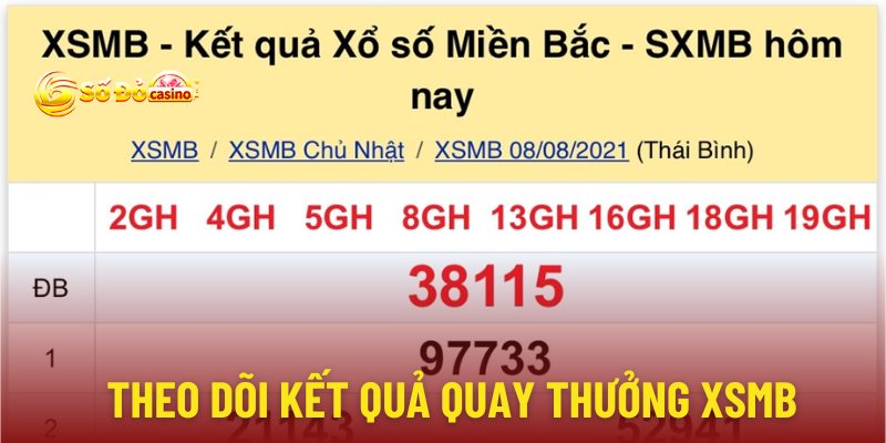 Theo dõi kết quả quay thưởng để biết mình có trúng số hay không